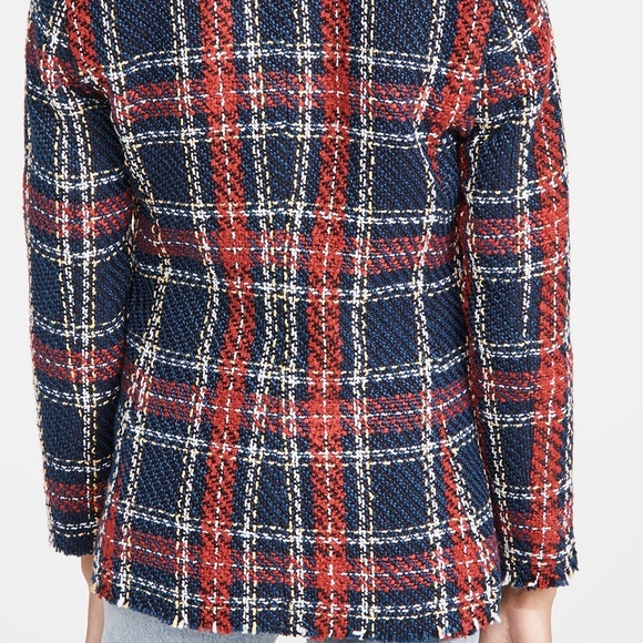 Blank NYC Double Breasted Prep School Plaid Blazer - Picture 5 of 15